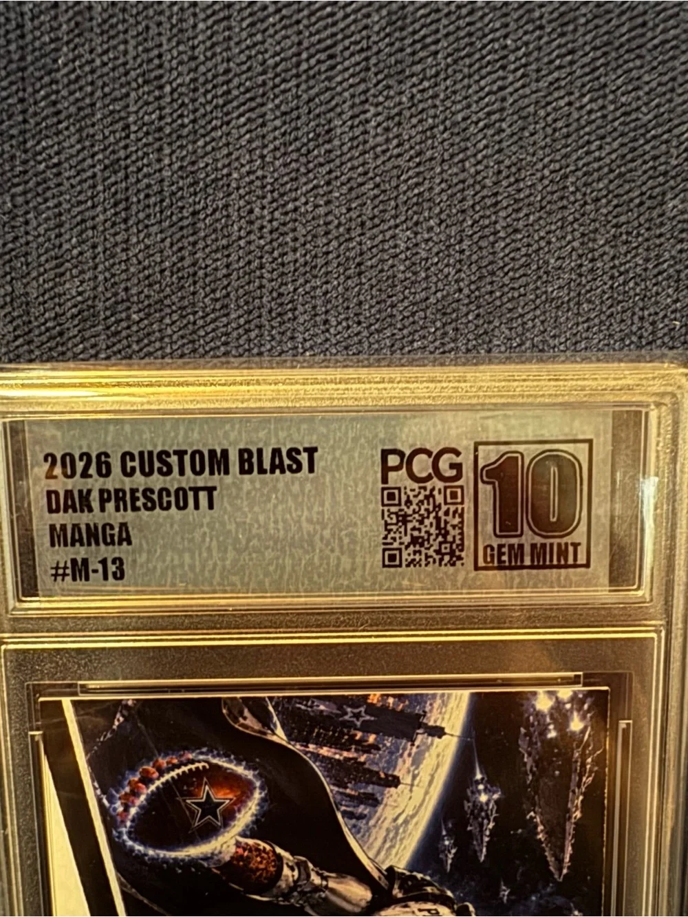 Dak Prescott 2026 Custom Blast Manga #M-13 PCG 10 Gem Mint